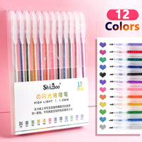 Coffret coloriage encre pailletée