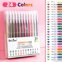 Coffret coloriage encre pailletée