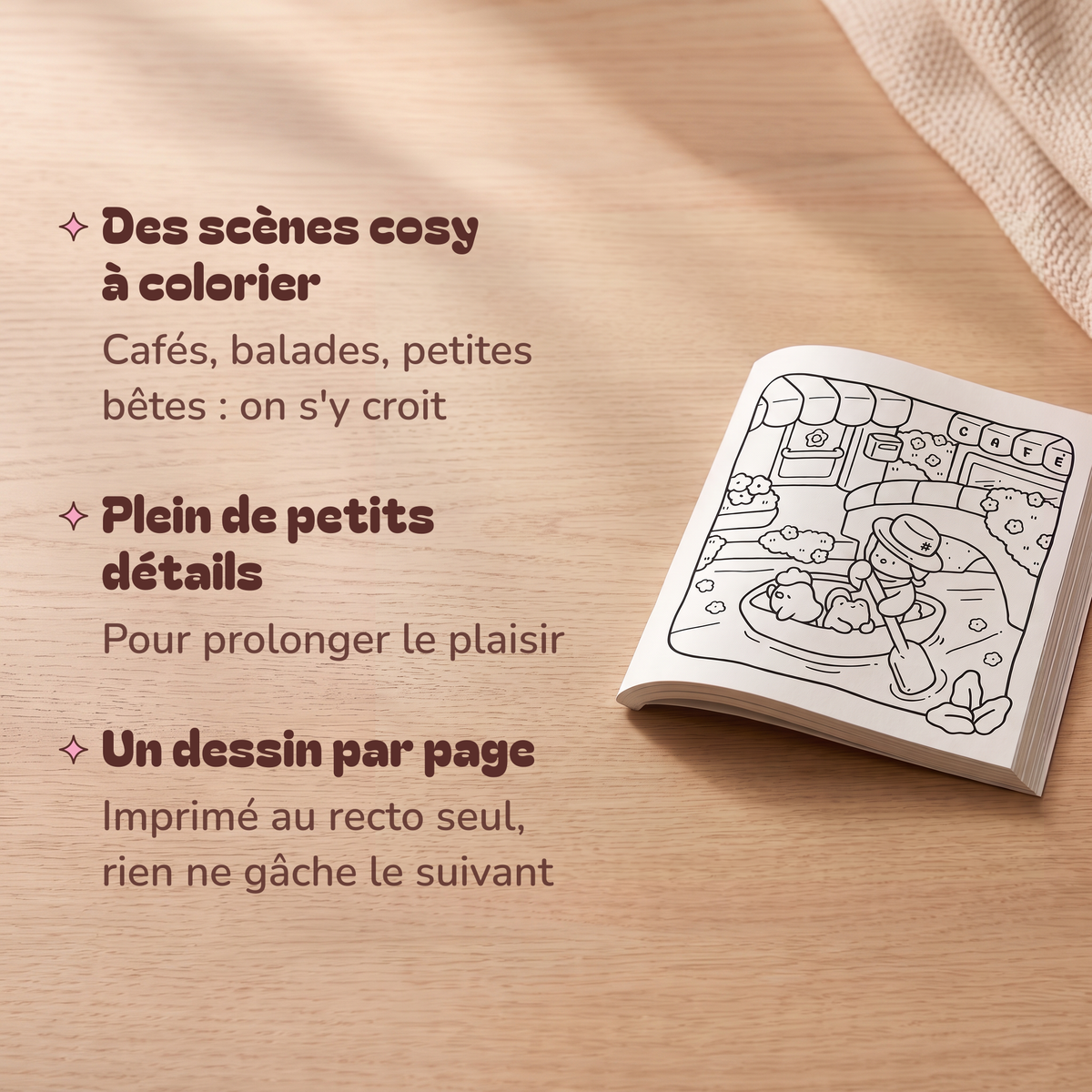 Coffret coloriage encre pailletée